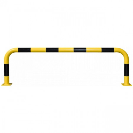 Black Bull Steel XL Collision Protection Guard - 600 x 2000mm - Yellow and Black