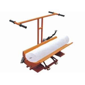 Hydraulic Fabric Pack Roll Doffing Trolley Easy Operation Handled