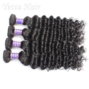 Fashionable Deep Curly Cambodian Virgin Hair Weave 14 Inch - 16 Inch