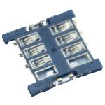 SIM 6P Micro-Card Mobile Phone Card Slot Pull-Out Pull Type Smart Card Connector