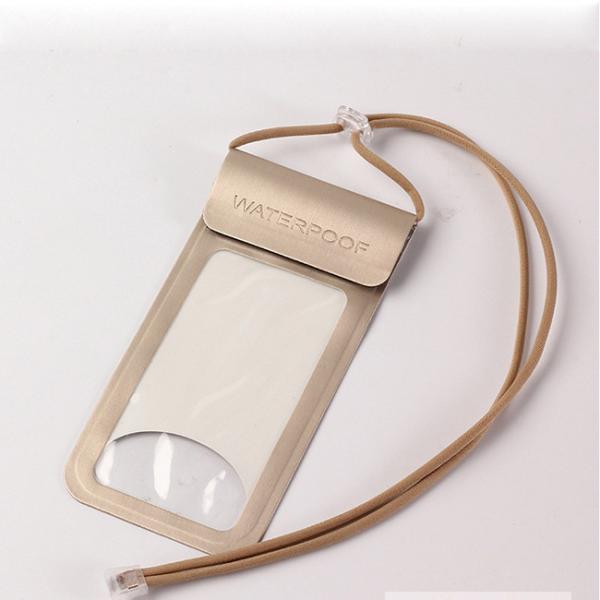 Buy Humanity Design Waterproof Cell Phone Pouch , TPU Transparent Phone Pouch at wholesale prices