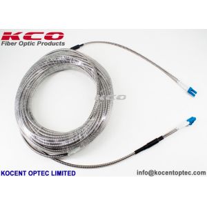 Anti Rodent Fiber Optic Patch Cord Spiral Armored FTTA Military Field Operation