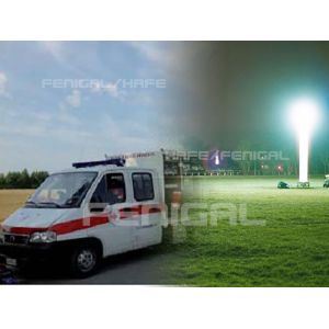 Adjustable Battery 5m Luminite Inflatable Light Tower