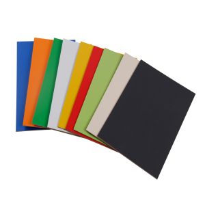 Black Melamine Faced MDF 9mm Mdf Sheet 1200x2400mm For Home Office