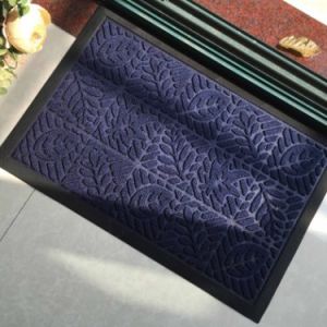 Polypropylene embossed anti slip rubber door mat Embossed floor mat