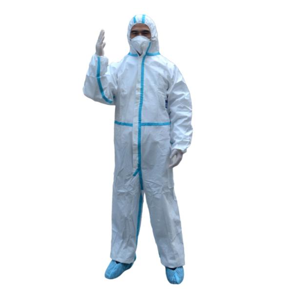 Buy Fluid Resistant M Breathable Disposable Coveralls for Aviation Industry at wholesale prices