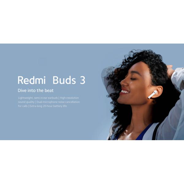 Global version Xiaomi Redmi Buds 3 Noise Cancellation Earbuds QCC Original TWS Wireless Earphone Headset