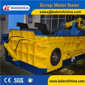 WANSHIDA Scrap Steel HMS Baling Press Compactor Baler Export to USA