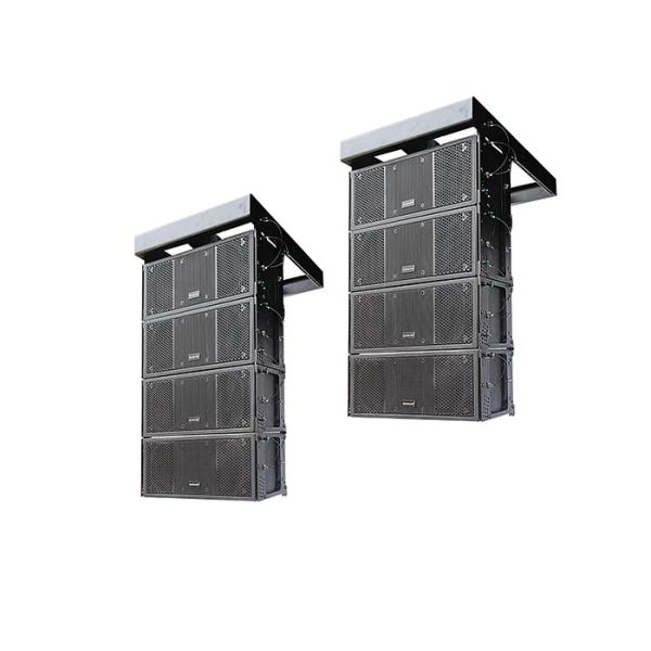 Buy Dual 8" 500W Nightclub Sound Equipment / Outdoor Line Array Speaker box at wholesale prices