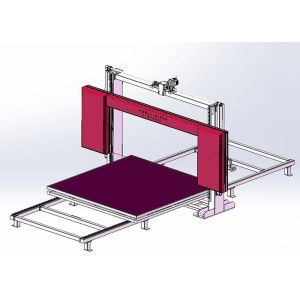 Quality Precision Oscillating Blade Cutter CNC Machine Automatic Polyurethane Foam Machine for sale
