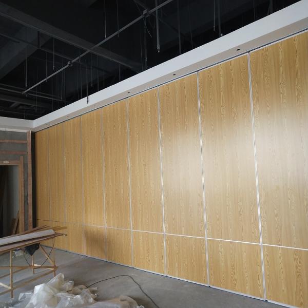 Melamine Finish Door Design Sliding Partition Walls For Hotel Banquet Hall