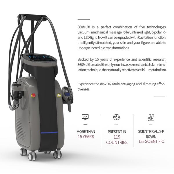 RF Vacuum Cavitation System Infrared RF Body Sculpting Machine For Weight Loss