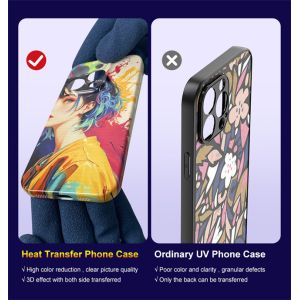 DIY Phone Case Printing Machine Custom Sublimation Printing For Iphone 15 13 12