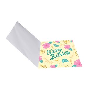 CMYK Printing Music Greeting Card Custom Voice Brochure Multi Size With Sound