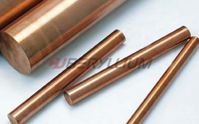 CuBe2Pb Leaded Beryllium Copper Bars 8x1000mm For Contact Bridge