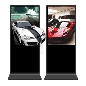 Wifi Network Digital Display Touch Screen Kiosk With Printer High Resolution