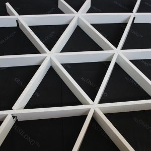 Roller Coating Indoor Aluminum Triangle Grid Metal Ceiling Aluminium Panel For