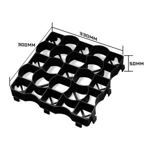 330*330*50MM Height 5mm Footing Horse Paddock Grass Paver Stall Grid Horse