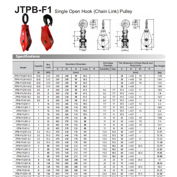 Durable Lift Hoist Accessories With Latch For 1800LB And 2600LB Hoists