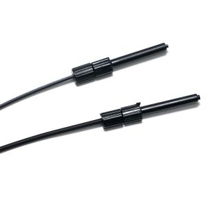 12 - 24VDC Optic Fiber Sensor Diffuse Reflection M3 M4 Connector 0.8m