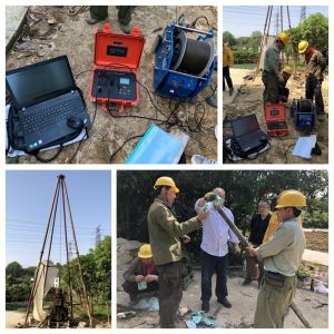 Deep Well Logging System with Borehole Optical Imaging