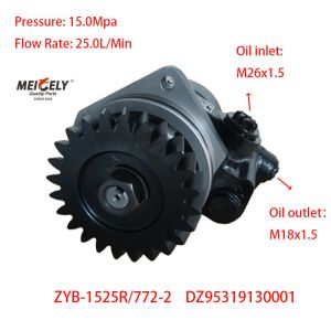 Stock Shaanxi Power Steering Pumps DZ95319130001 For Shacman WP12