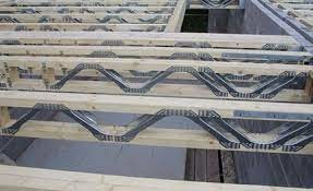 1.2mm Thickness Engineered Metal Web i Joists The Ideal Choice for Flat Roof