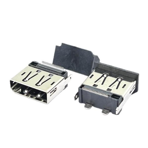 Buy Brass Terminal Mini Usb Solder DP Socket Connector 2.2mm Feet 15u" Plating at wholesale prices