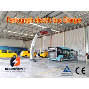 Pantograph fast charger for electric bus 600kw charging capacity output current
