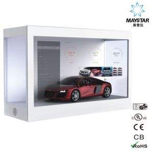 China Size Customized Transparent LCD Screen 15~84 Size Panel For Jewelry Shop on sale