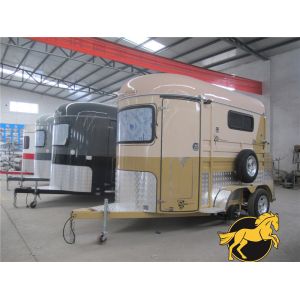 2 Straight Load China Horse Float-Deluxe