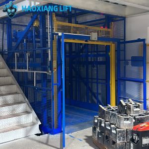 Hydraulic Cargo Lift Vertical Elevator | Customizable Height Strong Stability