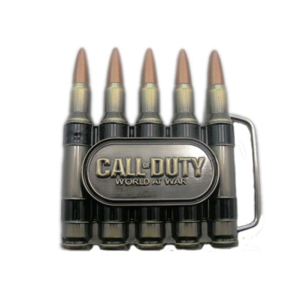 2D or 3D Zinc Alloy World At War Belt Buckle / Custom Made Buckles with Antique