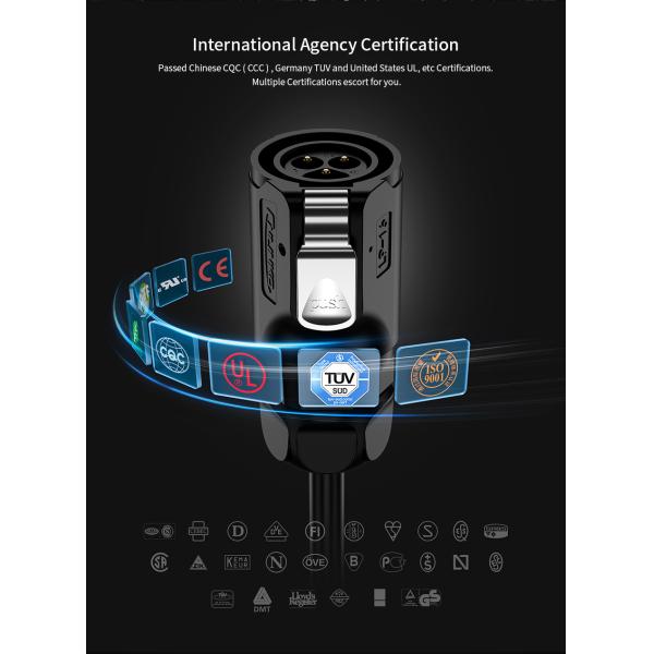 M16 3 Pin Male Female Plug Socket IP68 Standard Waterproof Wire Connector for LED Lighting