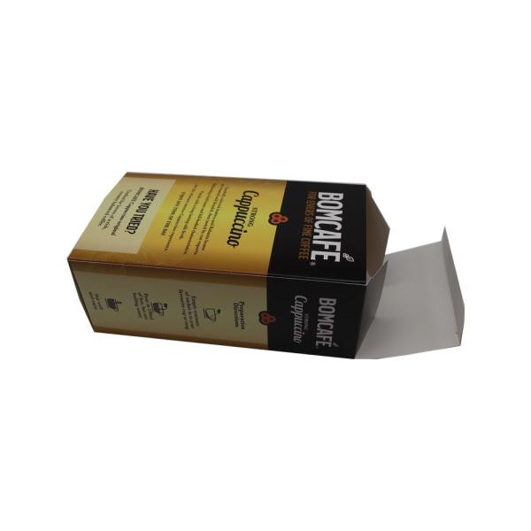 300gsm C1S Paper Coffee Paper Box Capsule Instant Coffee Paper Packaging