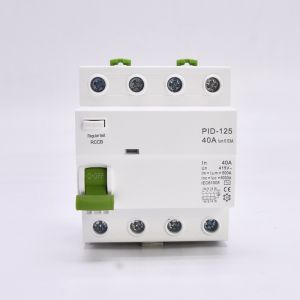 Over Current Protection CCC 300mA 100mA RCCB 4 Pole