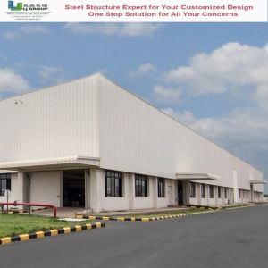 Prefabricated Steel Structure Warehouse with Custom Design