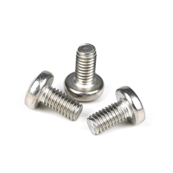 100% QC Tested SUS304 M6 Truss Head Phillips 12mm Pan Head Machine Screw For Gas Stove