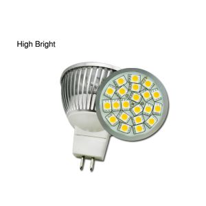 Quality SMD 5050 MR16 LED Bulb Cool White 5000K Wiht Waterproof for sale