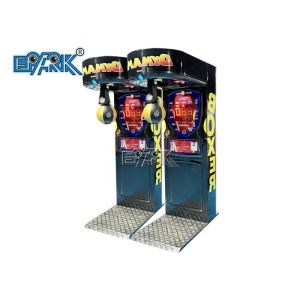 Electronic Tickets Redemption Arcade Boxing Punch Machine Coin Operated Games