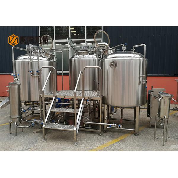 Buy Plc Control Craft Beer Brewing Equipment , Commercial Beer Distillery Equipment at wholesale prices