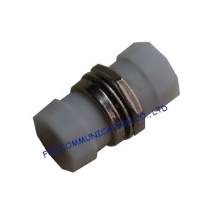 FC Square Type Fiber Optic Coupler with White Cap Low Insertion Loss For FTTX