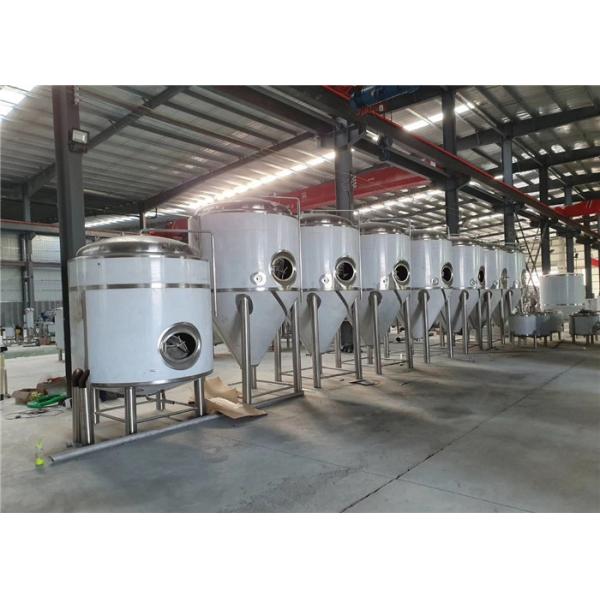 Buy Home Brew Fermentation Vessel Conical Fermentation Tank 2000L PLC Control System at wholesale prices