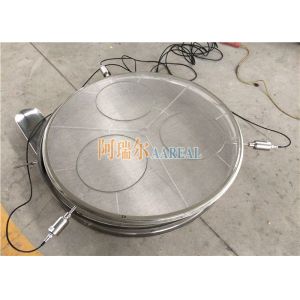Stainless Steel Rotary Vibrating Screen With Ultrasonic Deblinding System