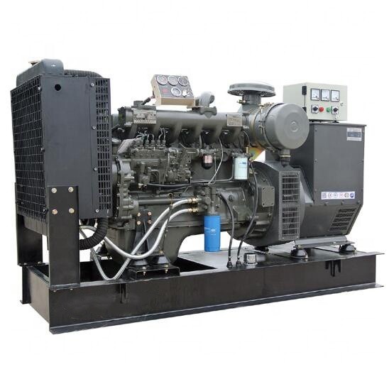 OEM 75kw Weichai Power Genset Diesel Generator with Open Frame and 230V Rated