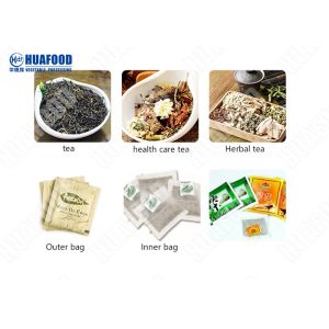 Trilateral Seal SUS Tea Bag Filling And Sealing Machine