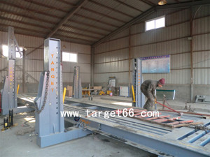 12m platform truck/bus body repair bench chassis alignment machine wirh CE and