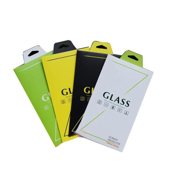 Buy custom envelop screen protector packaging boxes with clear window at wholesale prices