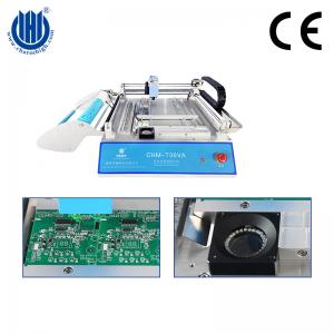 China Small Desktop SMT Pick And Place Machine Built In Vacuum Pump With Vision on sale