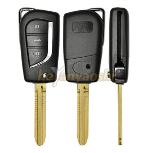 Quality Toyota 6 Buttons Smart Key Shell with Emergency Key Insert for sale